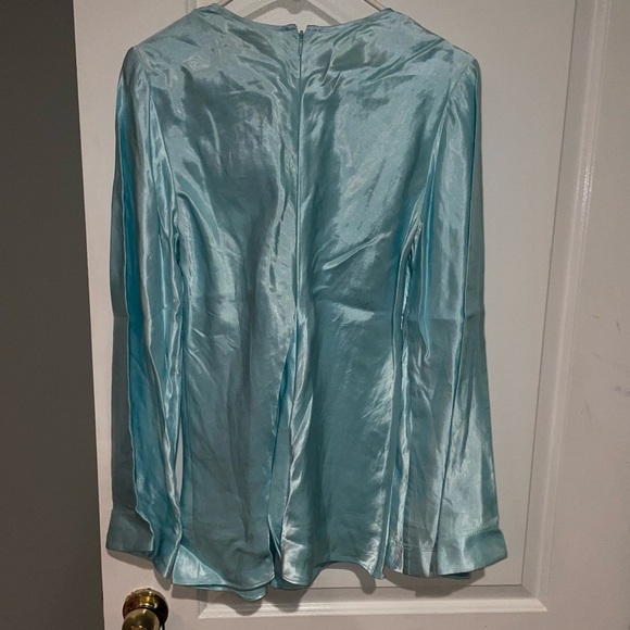 New! Aje. Moonglade Pierced Top in Spearmint Blue 🩵 size 10 NWT! - Picture 12 of 16